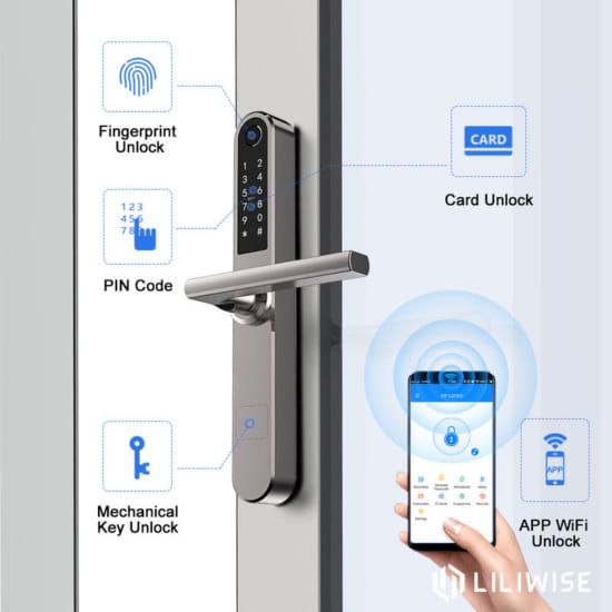  Khóa vân tay wifi HPS- 3331B 