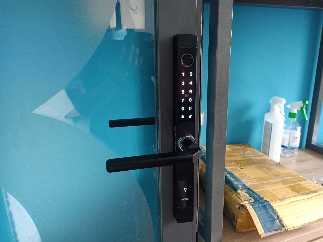 Khóa vân tay cửa nhôm HPS- 3375N (TTLock)