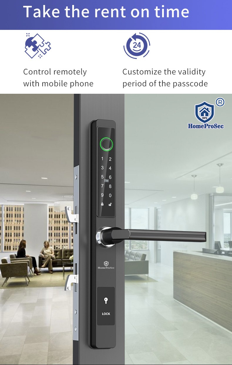Khóa vân tay cửa nhôm HPS- 3375N (TTLock)