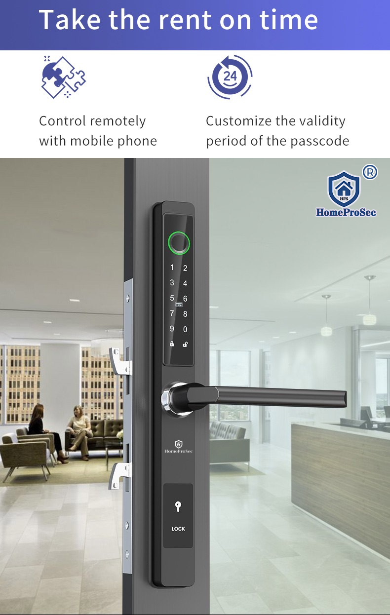  Khóa vân tay cửa nhôm HPS- 3375N (TTLock) 