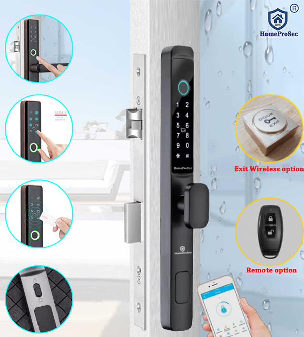  Khóa vân tay cửa nhôm HPS- 3376 (ttlock) 