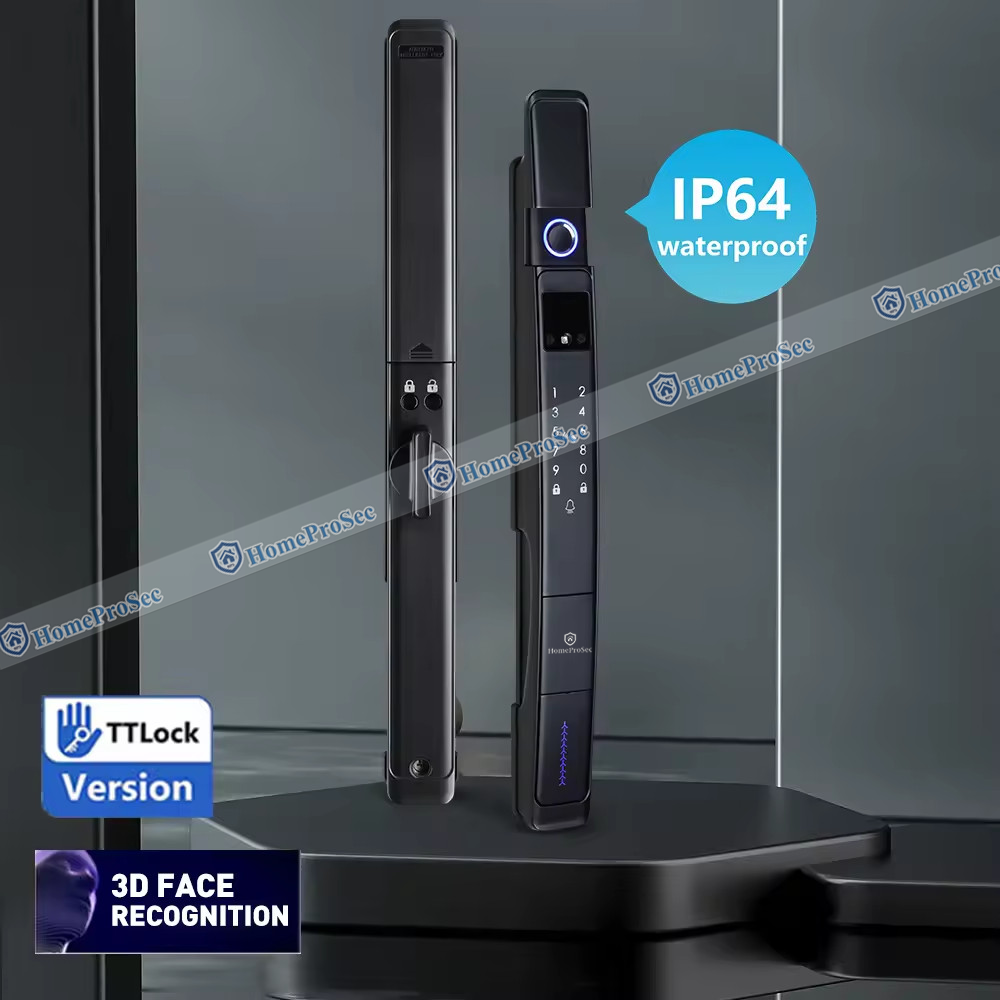 Khóa Face ID - vân tay cửa nhôm tự động HPS- 3388 / 3387