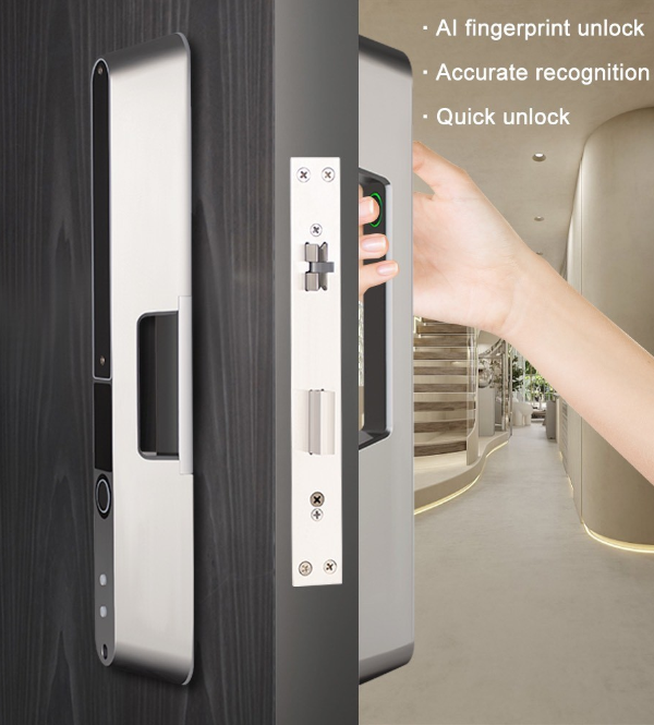 Khóa Face ID - vân tay cửa nhôm tự động HPS- 3388 / 3387