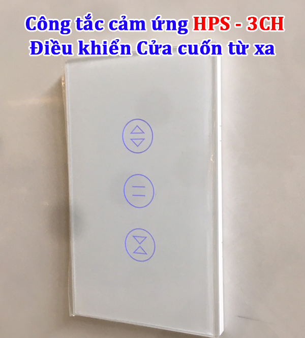 Công tắc cảm ứng HPS - 3CH Điều khiển Cửa cuốn từ xa