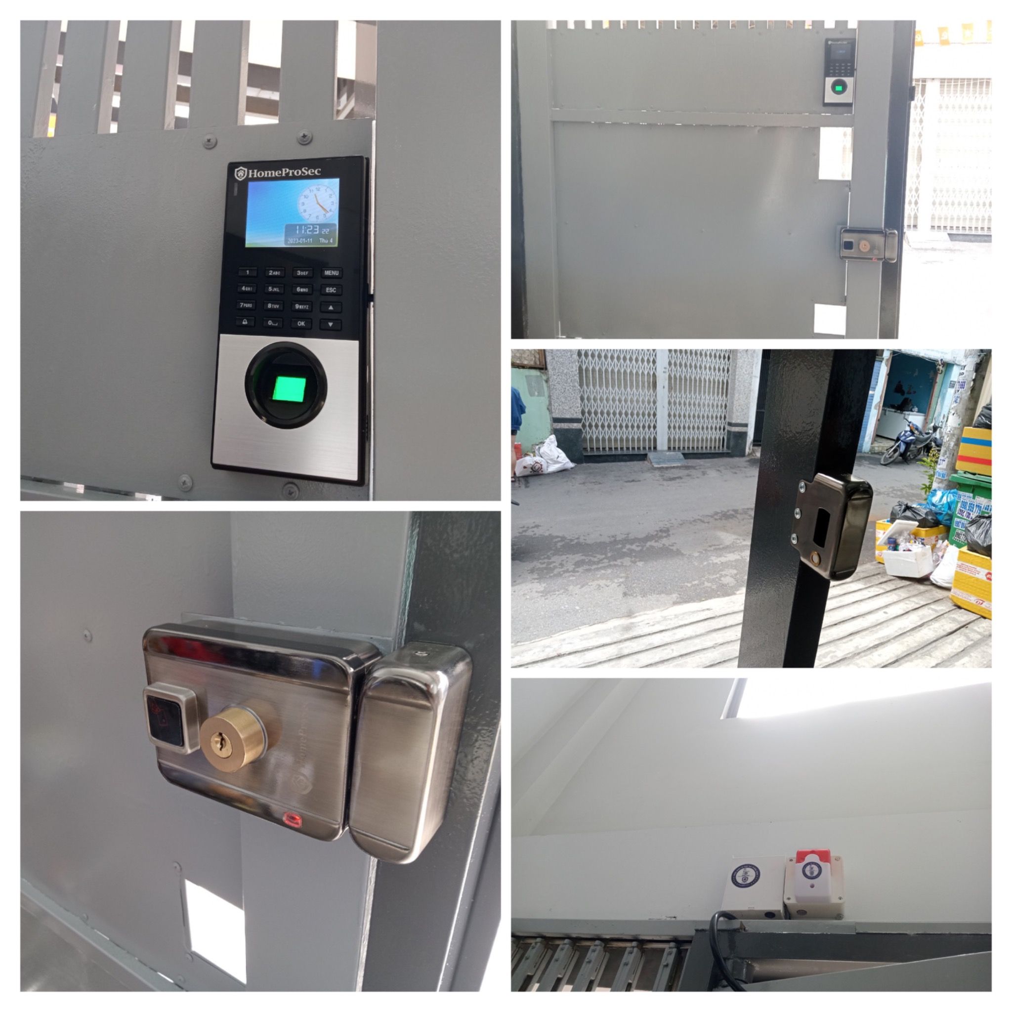 Khóa cổng sắt vân tay HPS- SLPLUS ( F19NP3 )