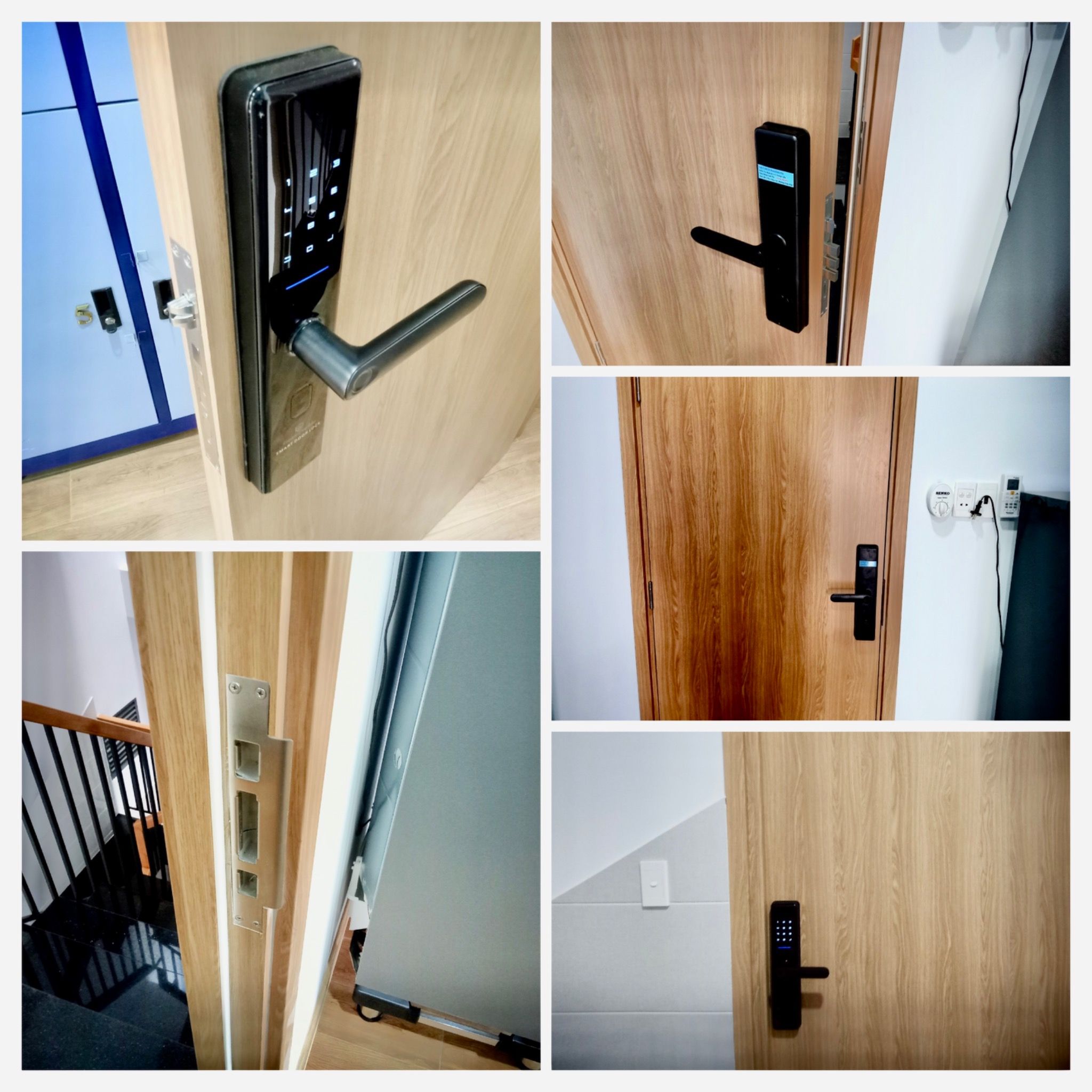 Khóa vân tay cửa gỗ HPS- 3324 TT