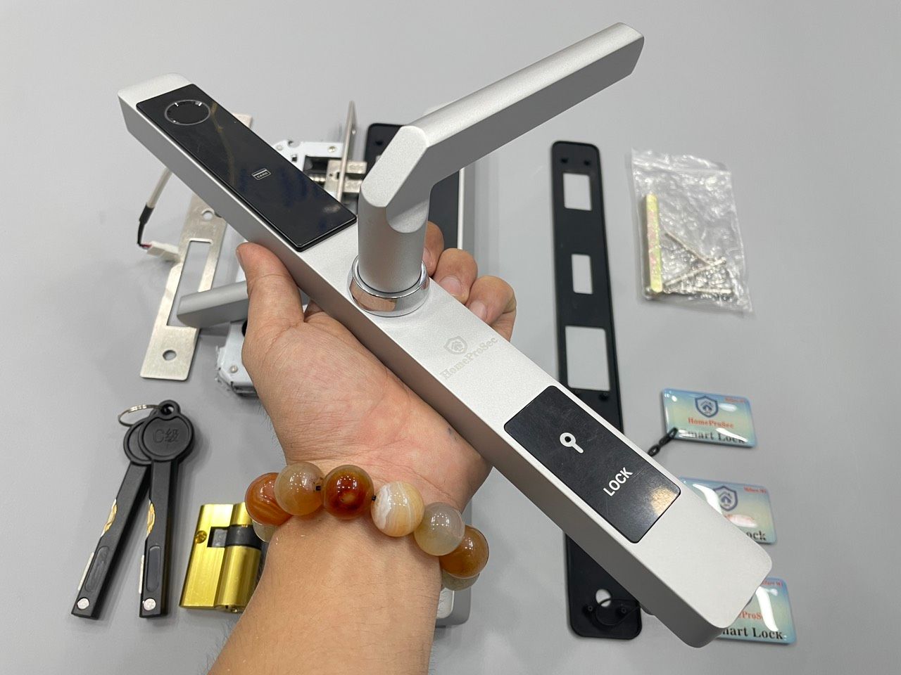 Khóa vân tay cửa nhôm HPS- 3375N (TTLock)