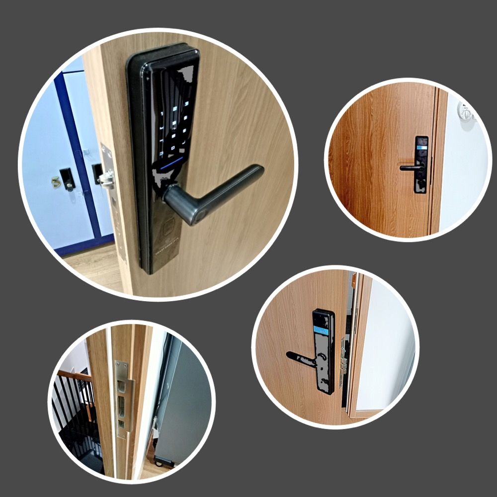 Khóa vân tay cửa gỗ HPS- 3324 TT
