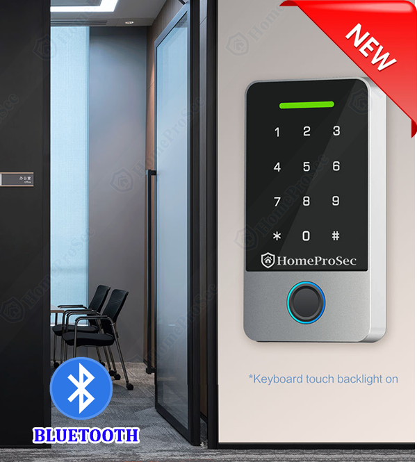 Bộ khóa cổng vân tay inox HPS- SLIPRO ( HF8P8 - UPS)