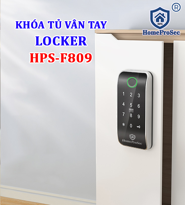 Khóa tủ vân tay/ app HPS- F809