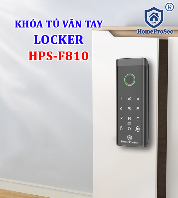 Khóa tủ vân tay/ app HPS- F810