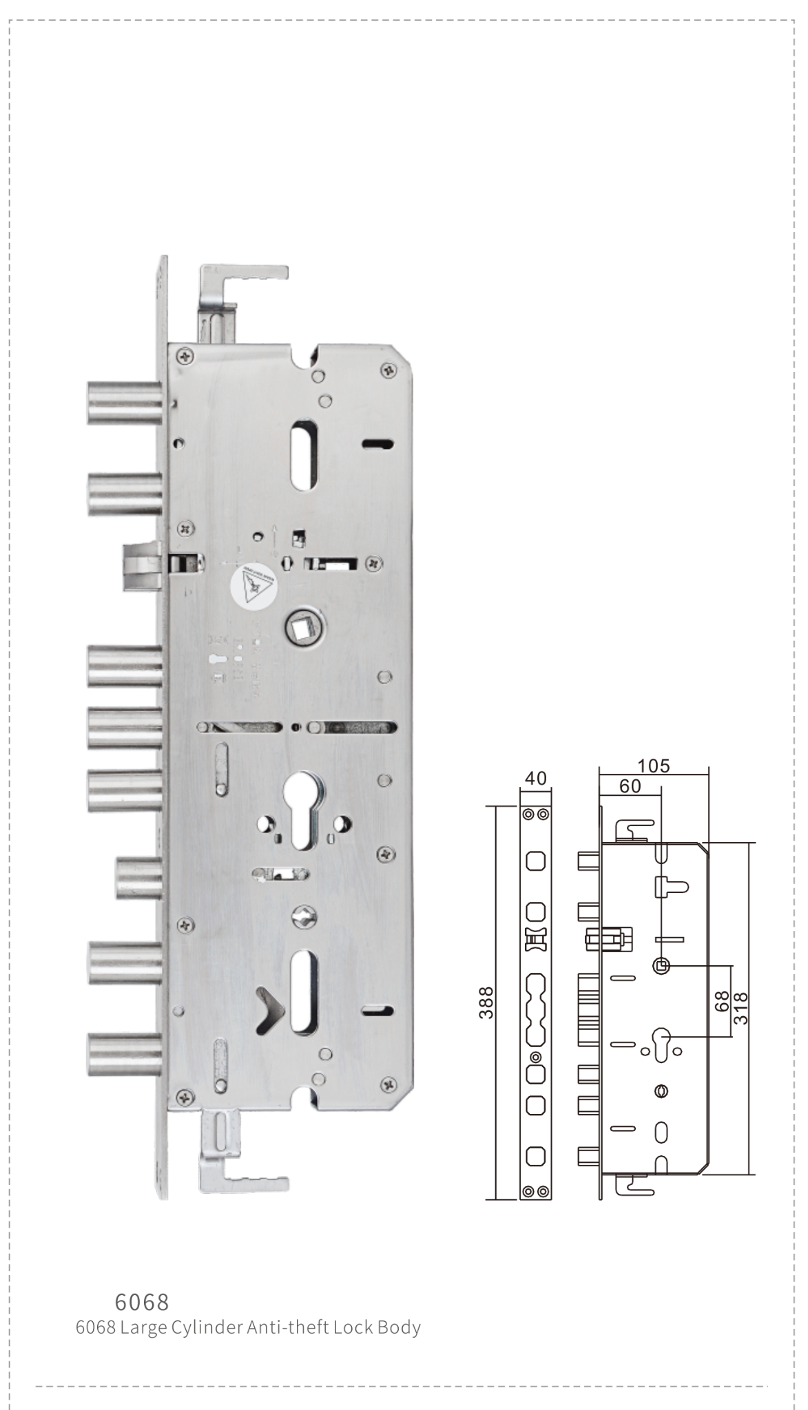 Khóa vân tay cao cấp HPS- P 8018- Orbita