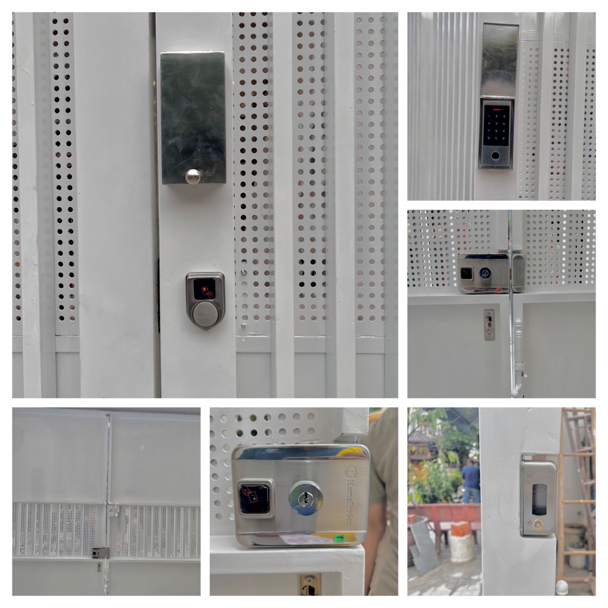Bộ khóa cổng vân tay inox HPS- SLIPLUS ( HF1P3-Tuya )