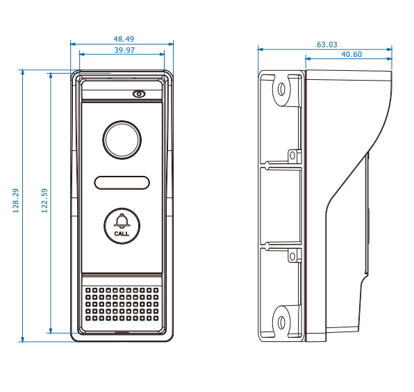  Camera Chuông Cửa HPS - 203C 