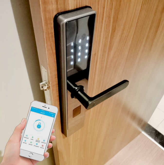 Khóa vân tay cửa gỗ HPS- 917- TTlock