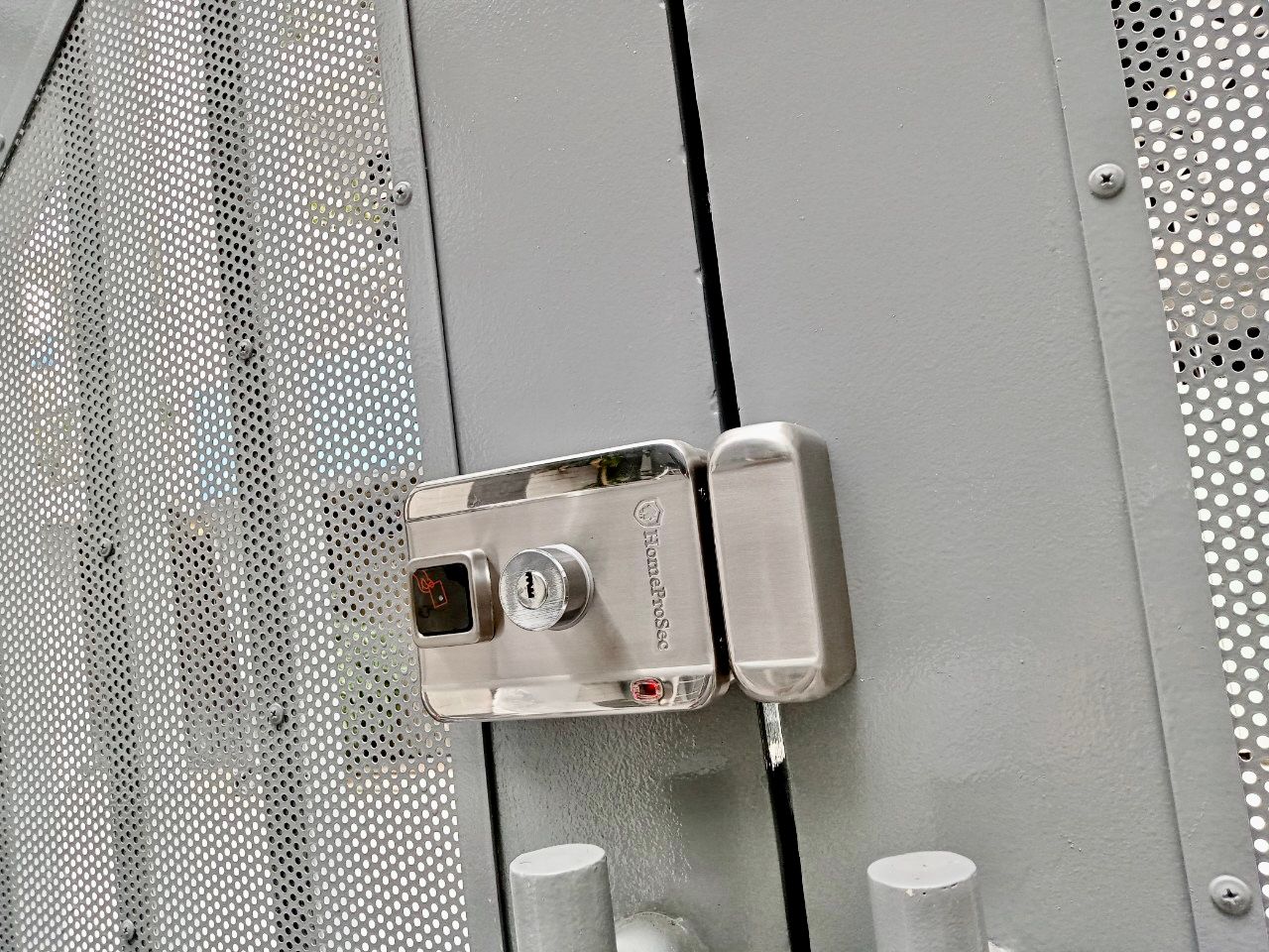 Bộ khóa cổng vân tay inox HPS- SLIPRO ( HF1P8 - UPS)