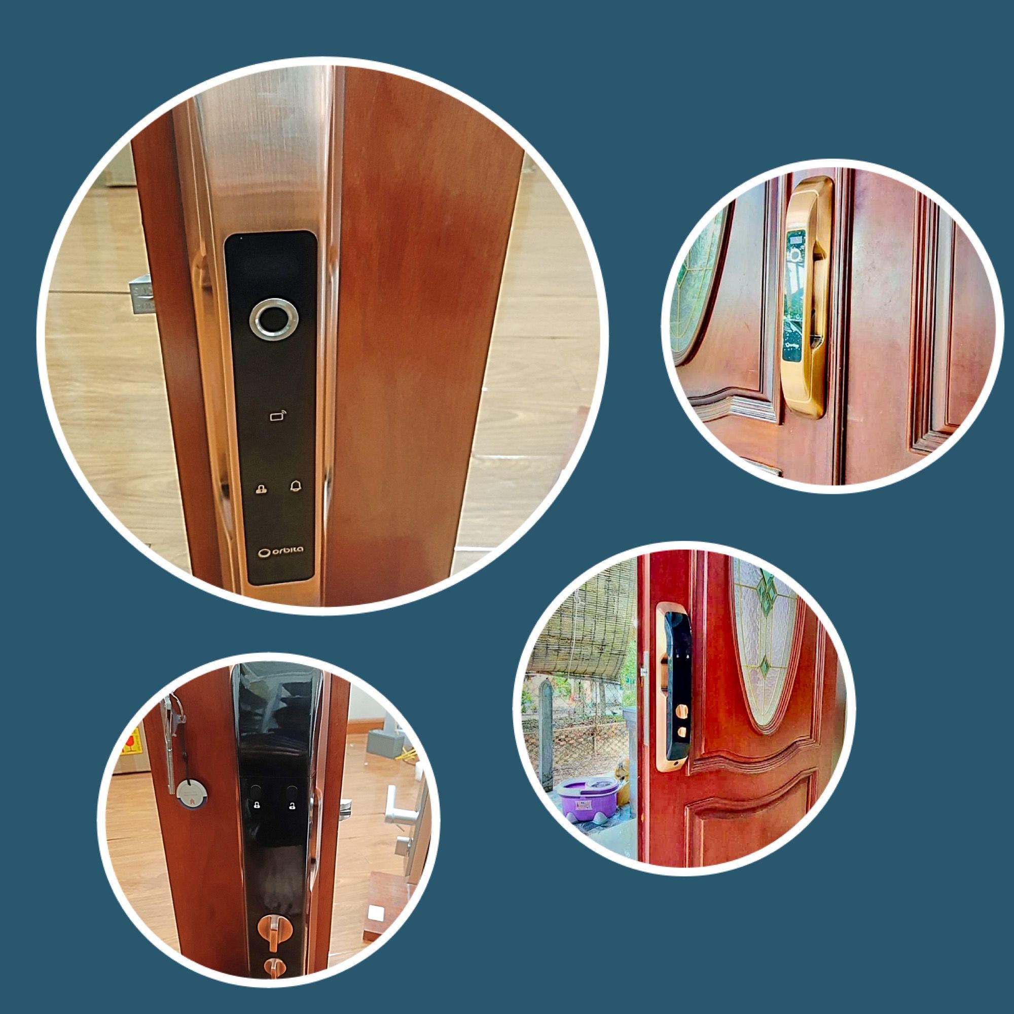 Khóa vân tay cao cấp HPS- P 8030