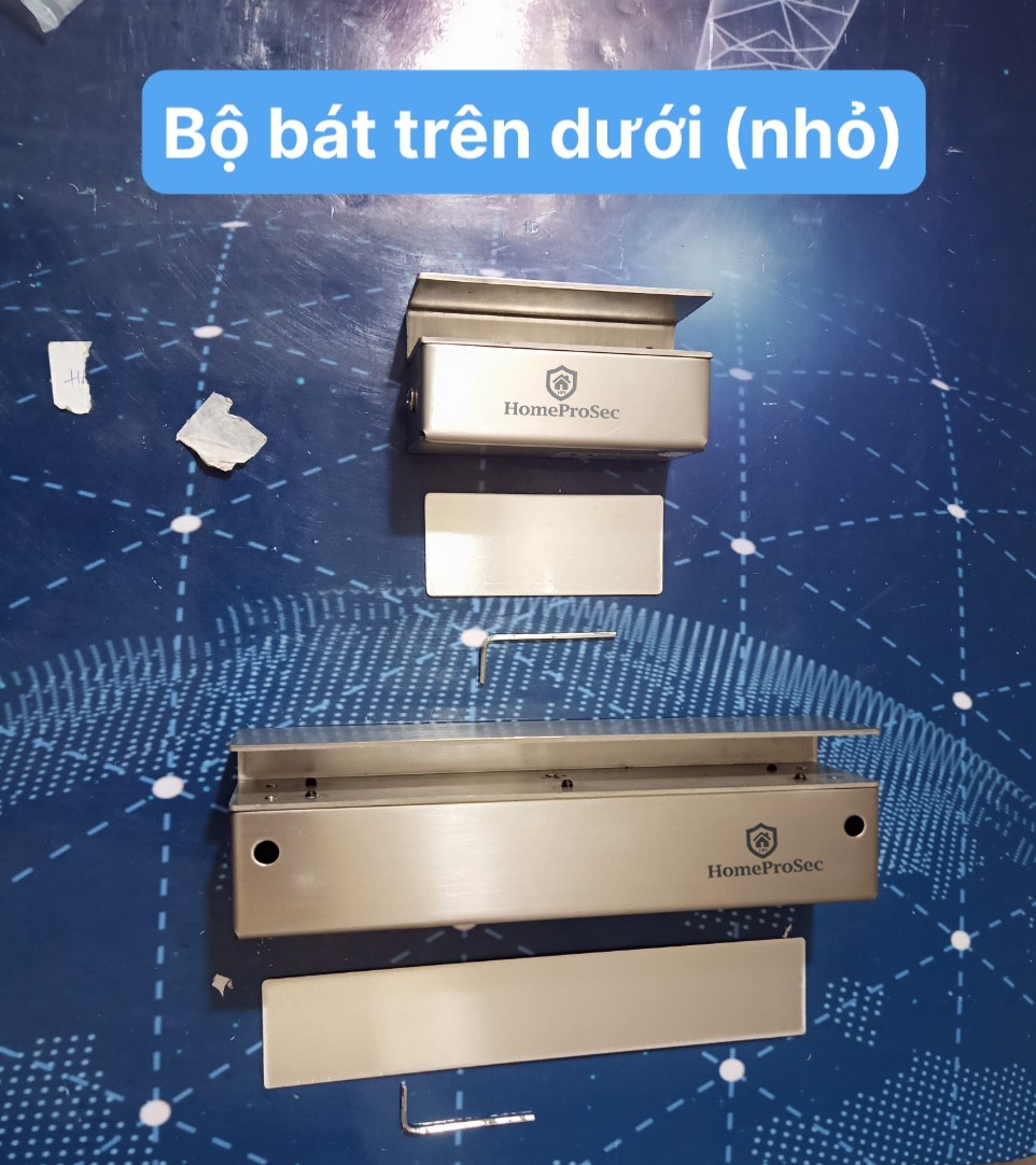 Bal Trên Dưới Khóa Chốt Thả Dùng cho Kính Cường lực (Bat EBL300)