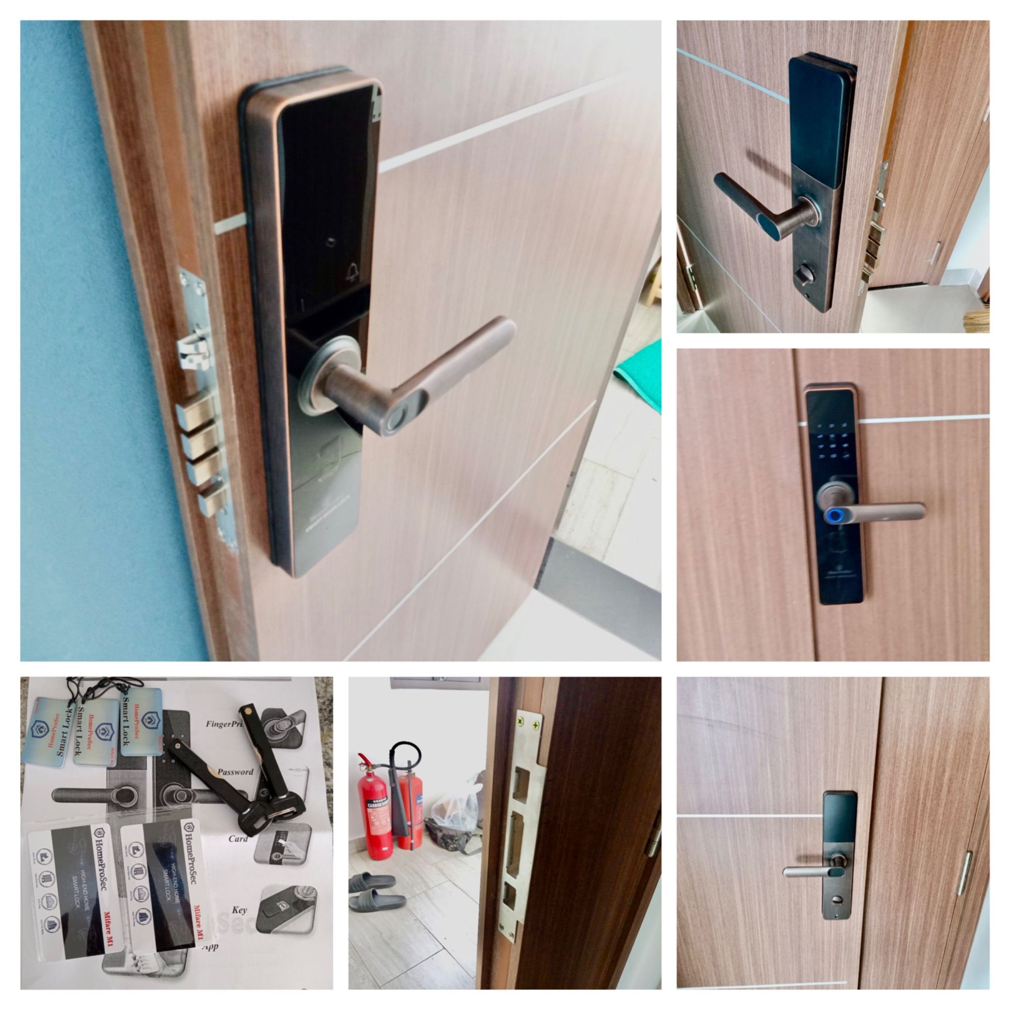 Khóa vân tay cửa gỗ HPS- 3327 (Tuya)
