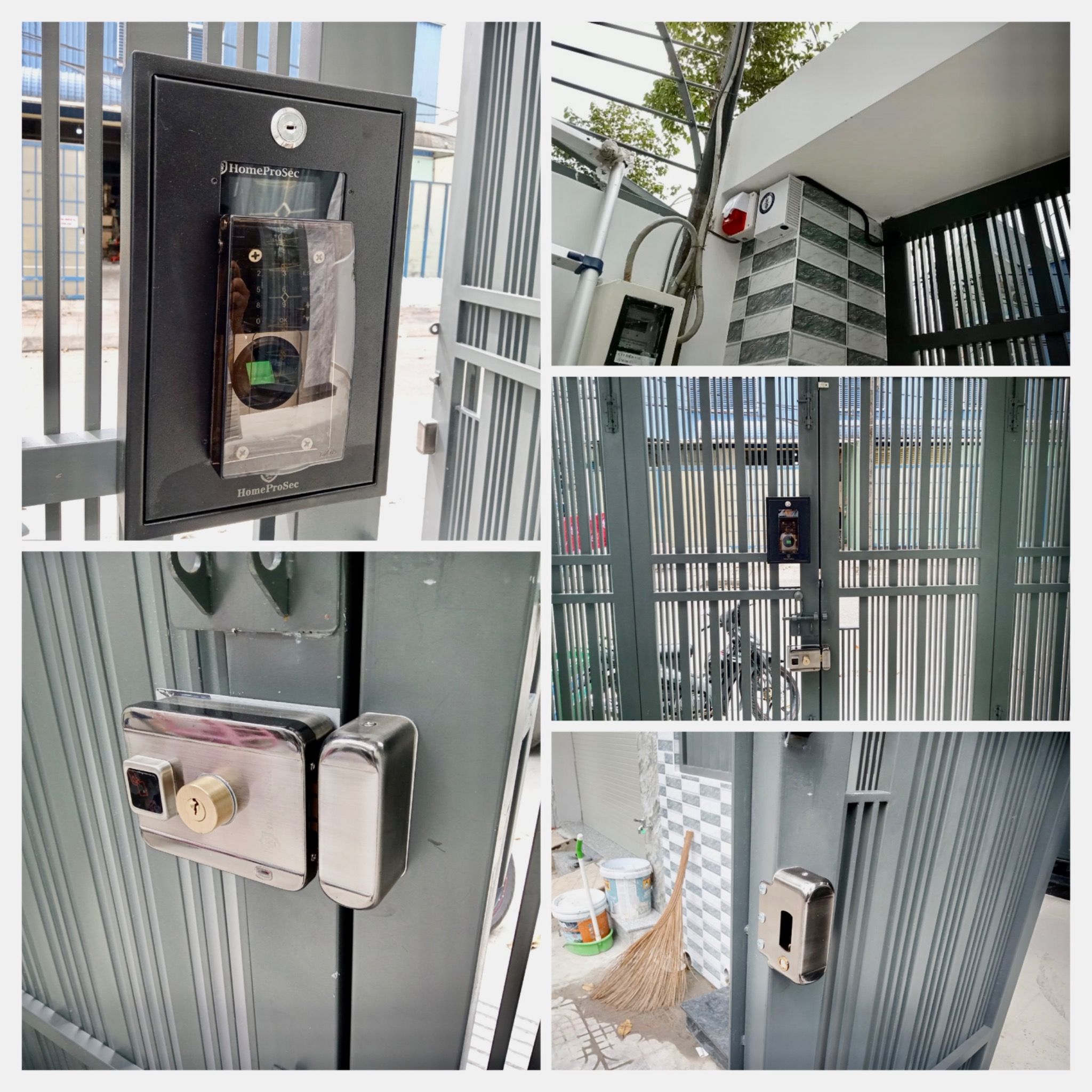 Khóa cổng sắt vân tay ngoài trời HPS- SLPLUS ( F19NP3 FULL)