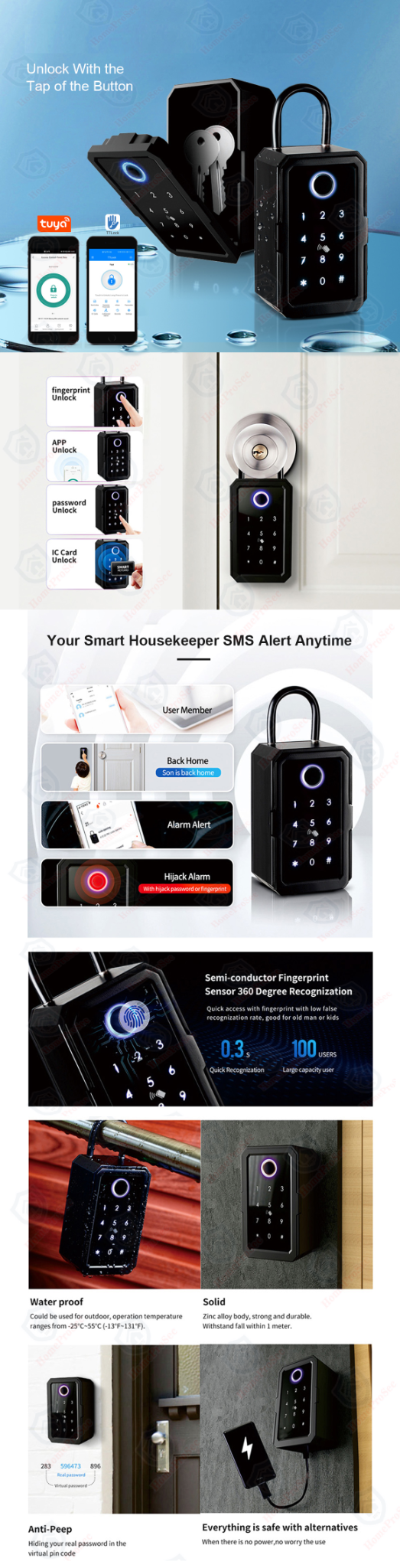 Hộp khóa thông minh HPS- D3 TTLOCK