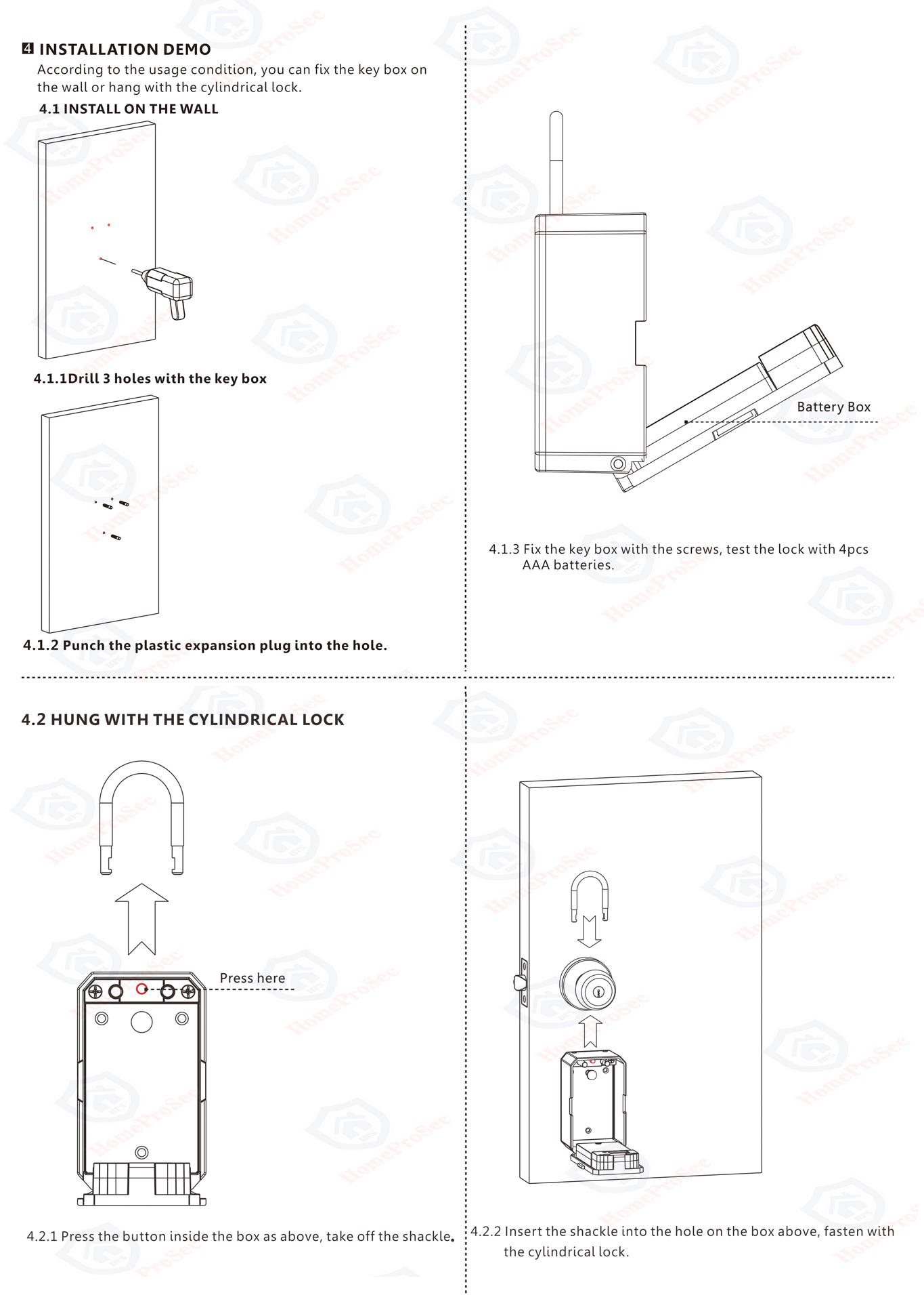  Hộp khóa thông minh HPS- D3 TTLOCK 