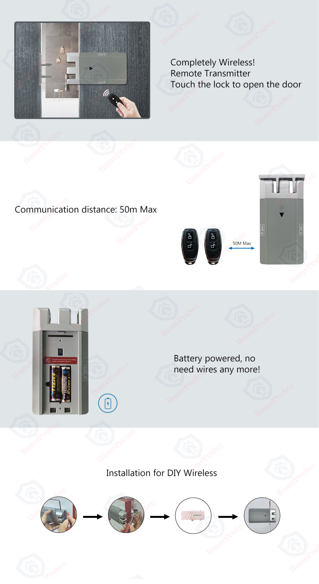 Khóa wifi remote HPS- D5