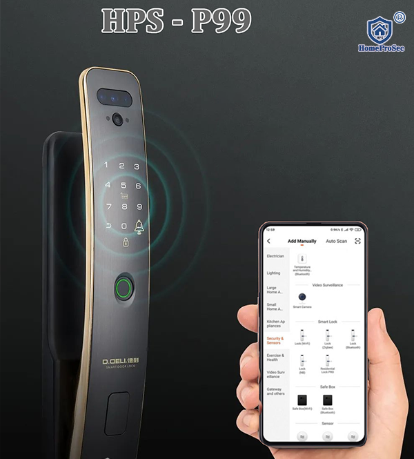 Khóa nhận diện khuôn mặt HPS- P99