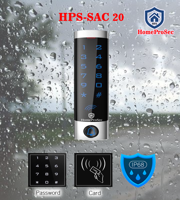  Đầu đọc thẻ/ mật mã ngoài trời HPS- SAC 20 