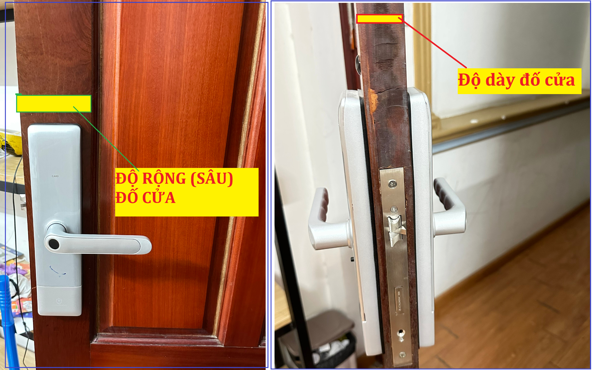 Khóa vân tay cửa gỗ HPS- 3324 TT