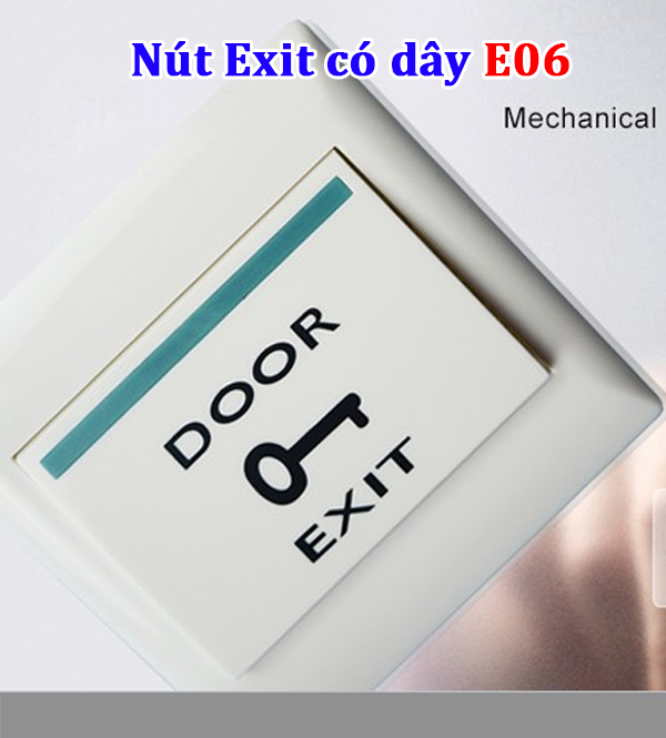  Nút nhấn Exit nhựa có đế EX06 