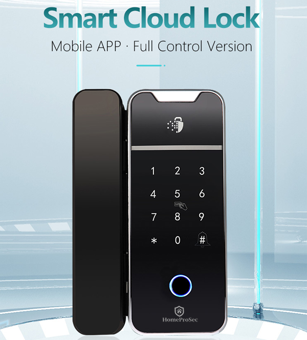 Khóa vân tay cửa kính HPS- G300