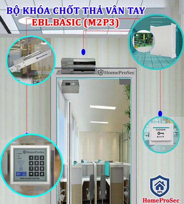  Bộ Khóa chốt thả HPS- EBLBASIC ( M2P3) 