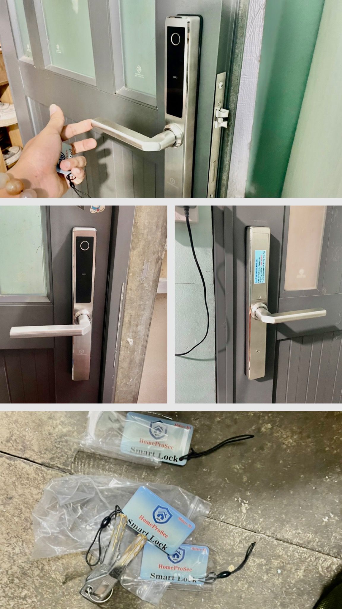  Khóa vân tay cửa nhôm HPS- 3322E (ttlock) 