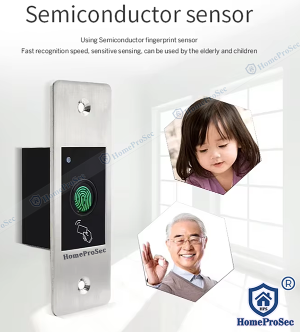 Đầu đọc vân tay âm tường HPS- EF1