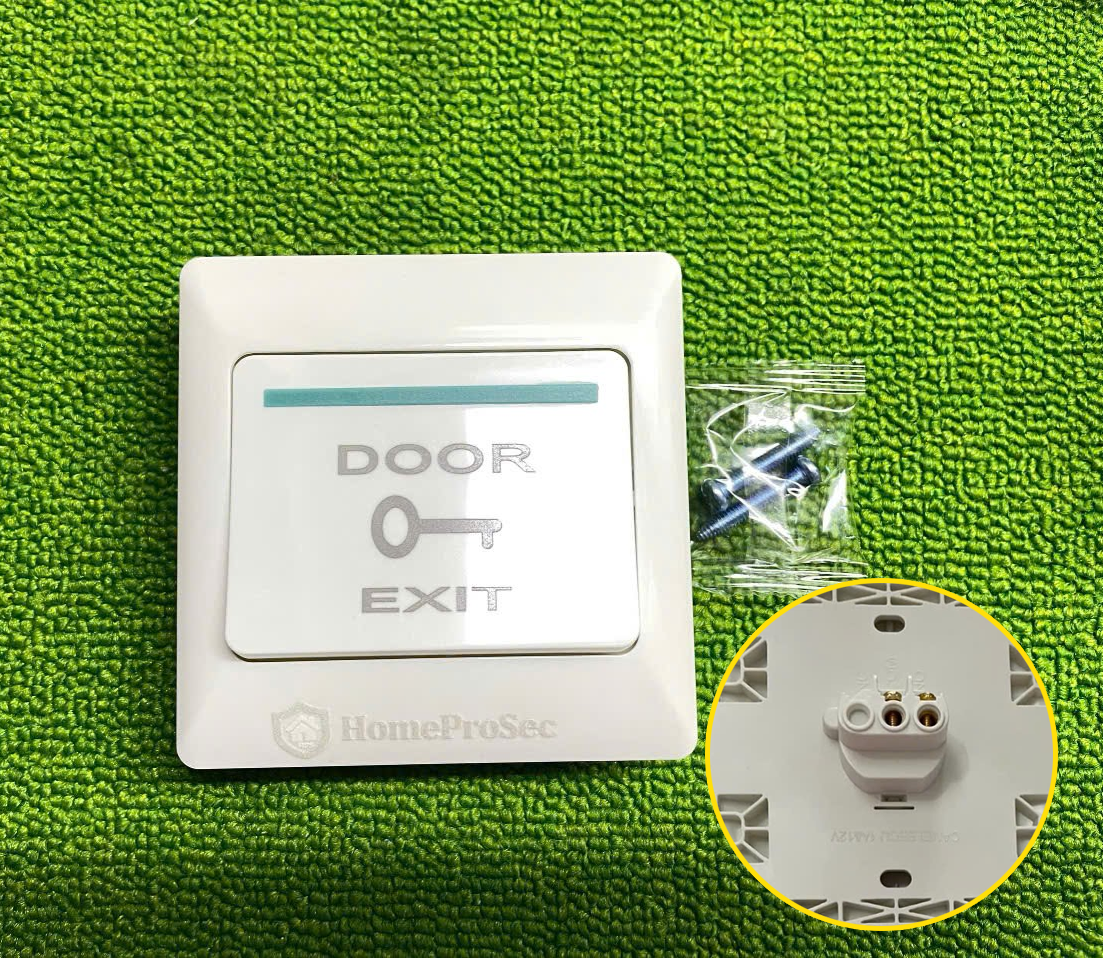 Nút nhấn Exit nhựa có đế EX06