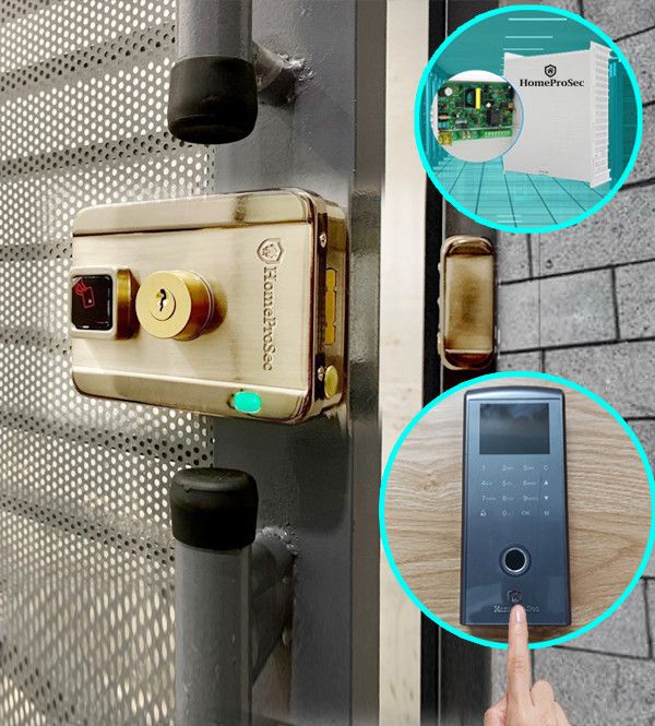 Khóa cổng vân tay nhà trọ HPS- SLPLUS ( F09P3 )
