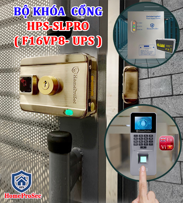 Bộ khóa vân tay HPS- SLPRO ( F16VP8-UPS)