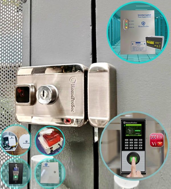 Khóa vân tay inox HPS- F19NFULL PRO ( UPS- BD- BOX- WIFI- TU)