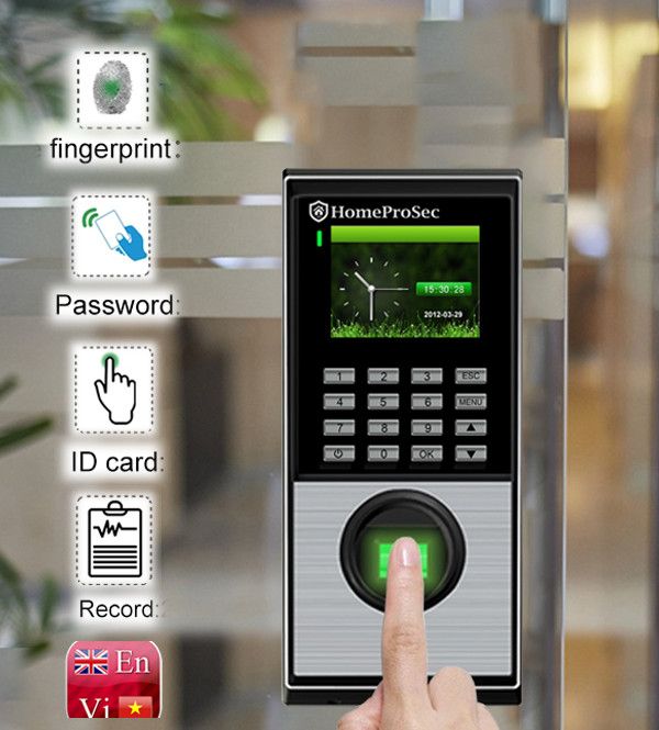 Vân tay trong nhà HPS- F19N (Tiếng Việt- lưu tên)