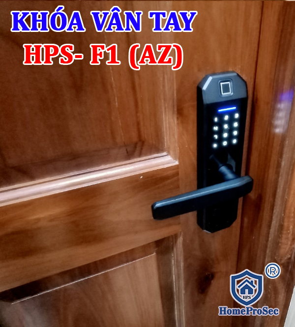  Khóa vân tay cửa gỗ HPS- F1 (AZ) 