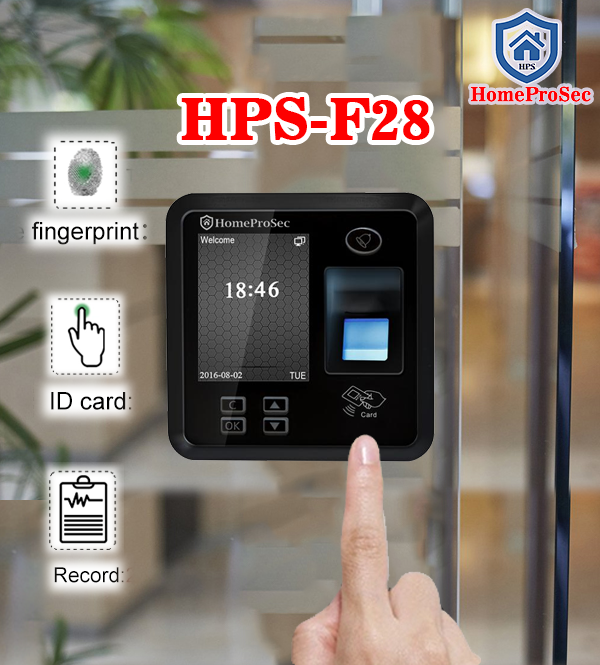  Vân tay HPS- F28 , trong nhà , hãng HomeProSec 