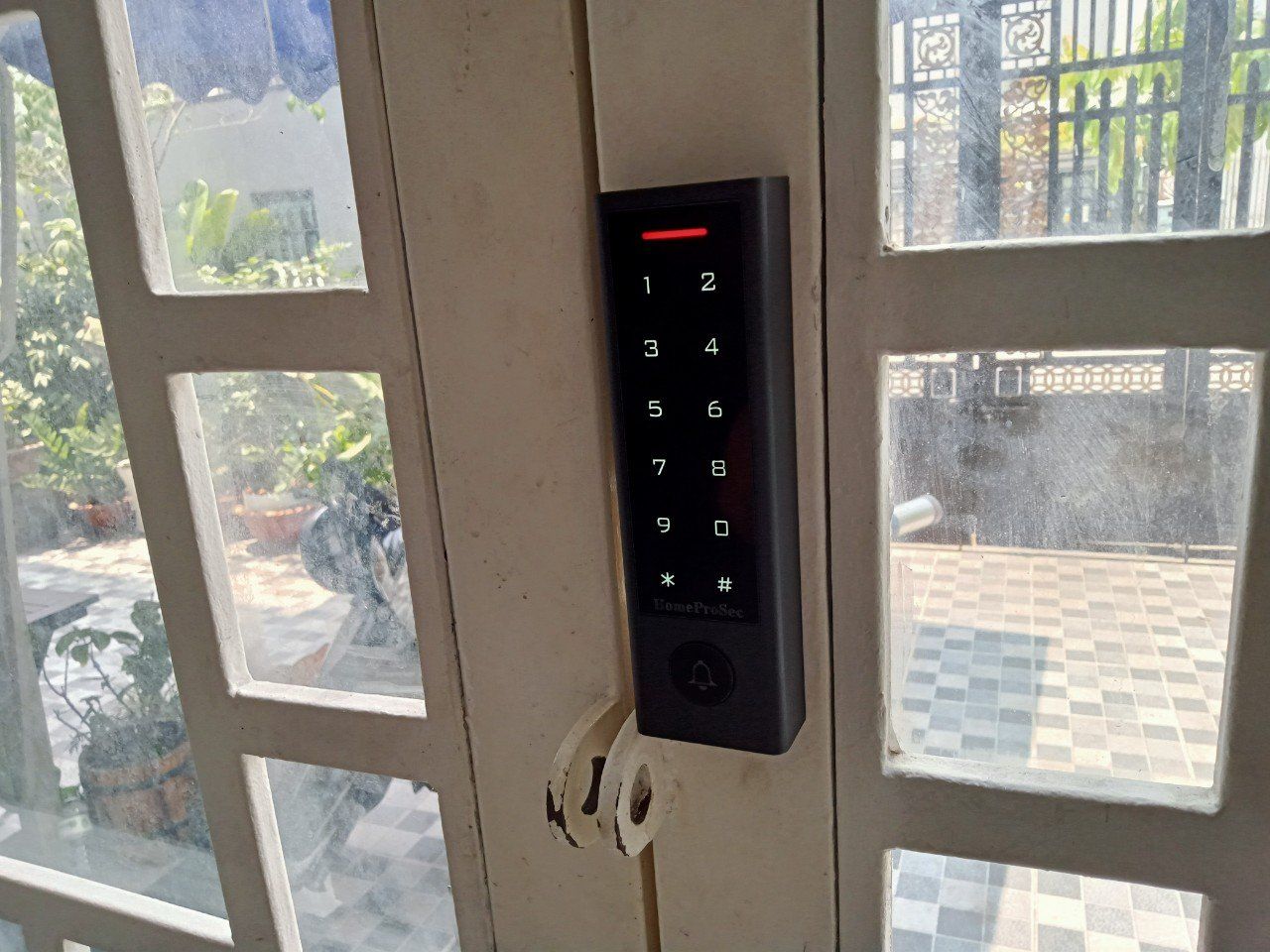 Đầu đọc mật mã/thẻ từ trong nhà HPS- HF4 PC ( TUYA )