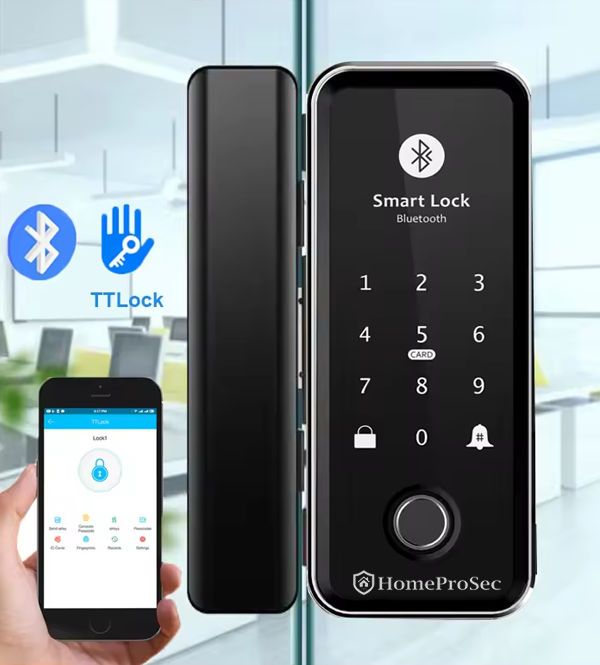 Khóa vân tay cửa kính HPS- G8FBTTL (ttlock)