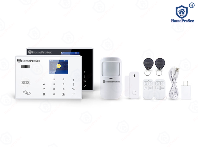  Trung Tâm Báo Động Wifi + SIM HPS - H6G ( 03 Zone Có dây) 