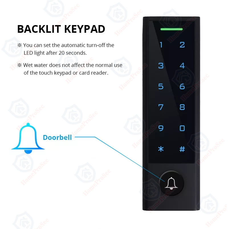 Đầu đọc mật mã/thẻ từ trong nhà HPS- HF4 PC ( TTLOCK )