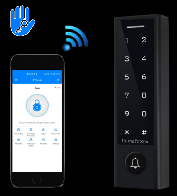 Đầu đọc mật mã/thẻ từ trong nhà HPS- HF4 PC ( TTLOCK )