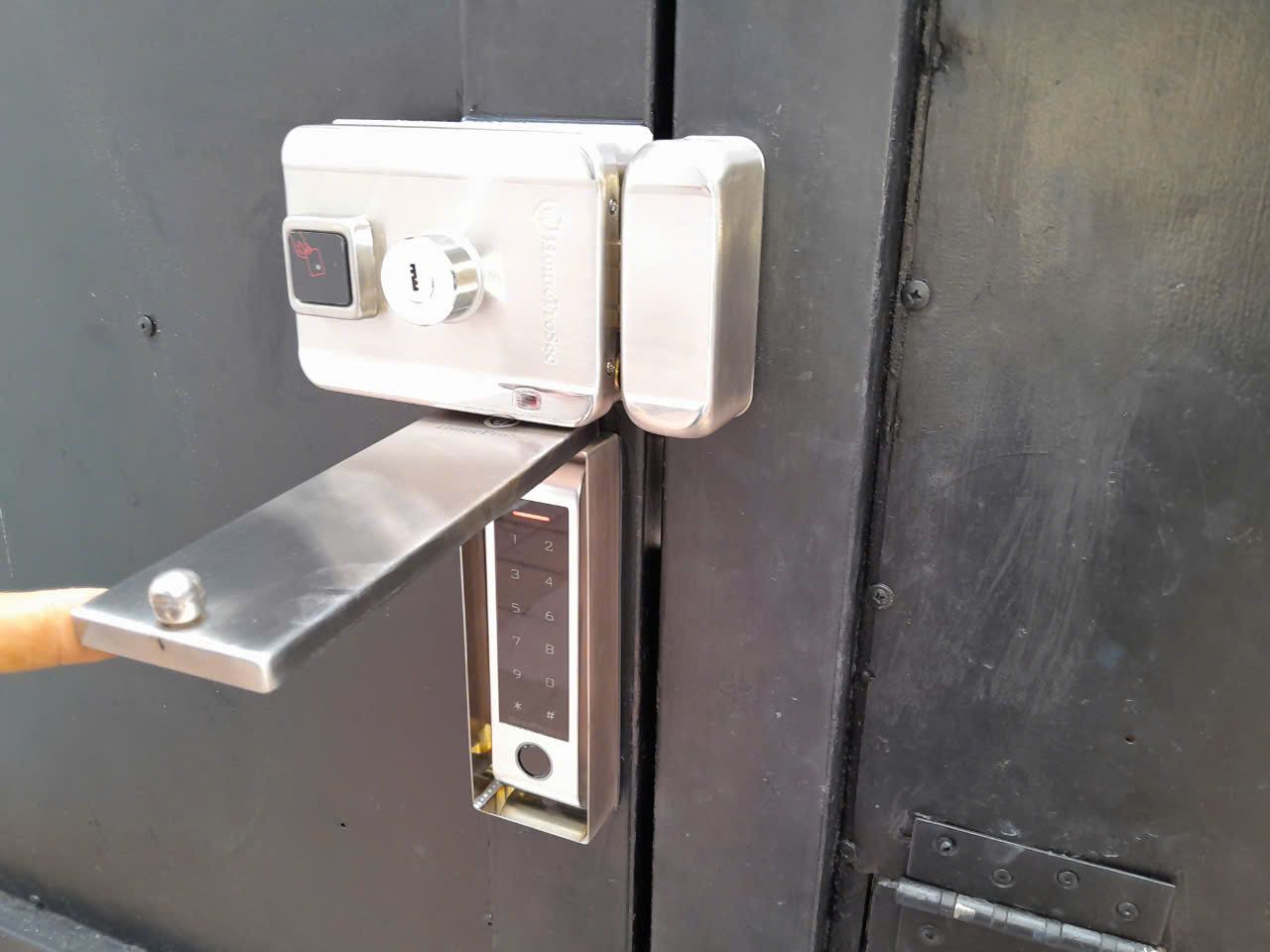 Khóa cổng vân tay inox HPS- SLPLUS ( HF5P3- ttlock/Tuya)