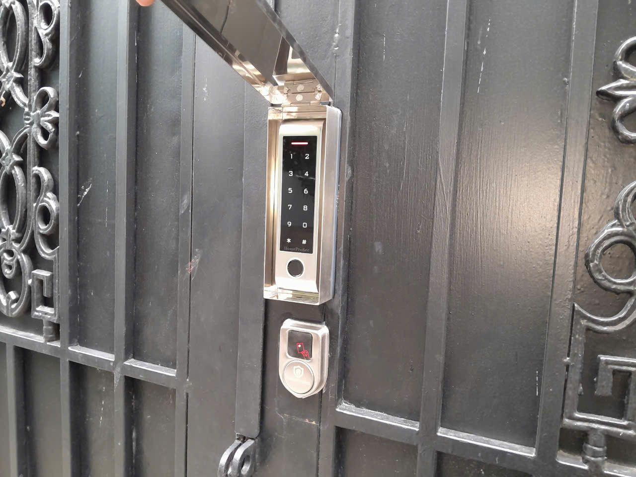 Khóa cổng vân tay inox HPS- SLPLUS ( HF5P3- ttlock/Tuya)