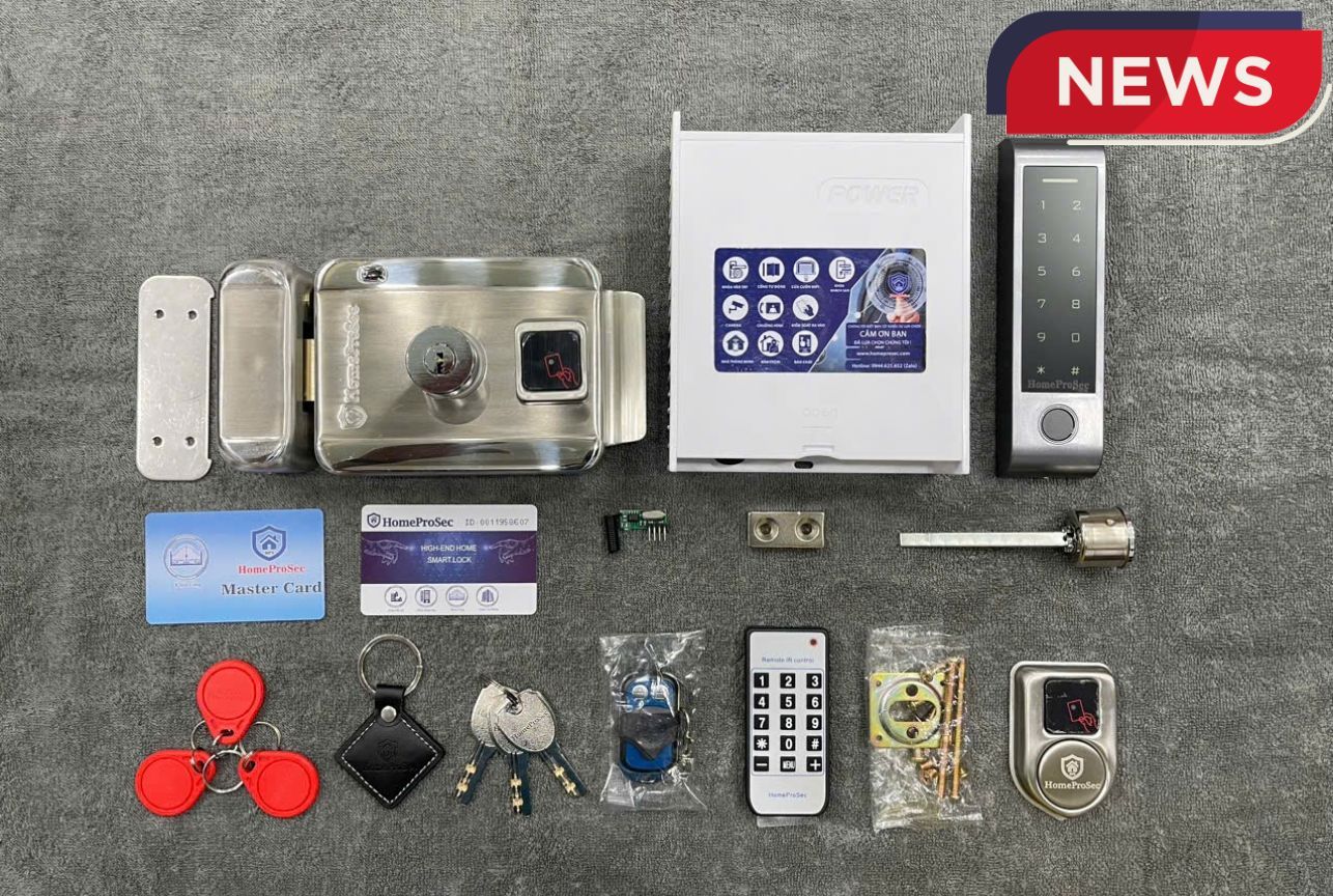 Khóa cổng vân tay inox HPS- SLPLUS ( HF5P3- ttlock/Tuya)